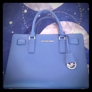 Michael Kors Dillon East/West satchel cornflower